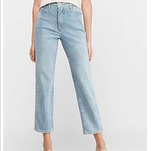 Straight leg jeans